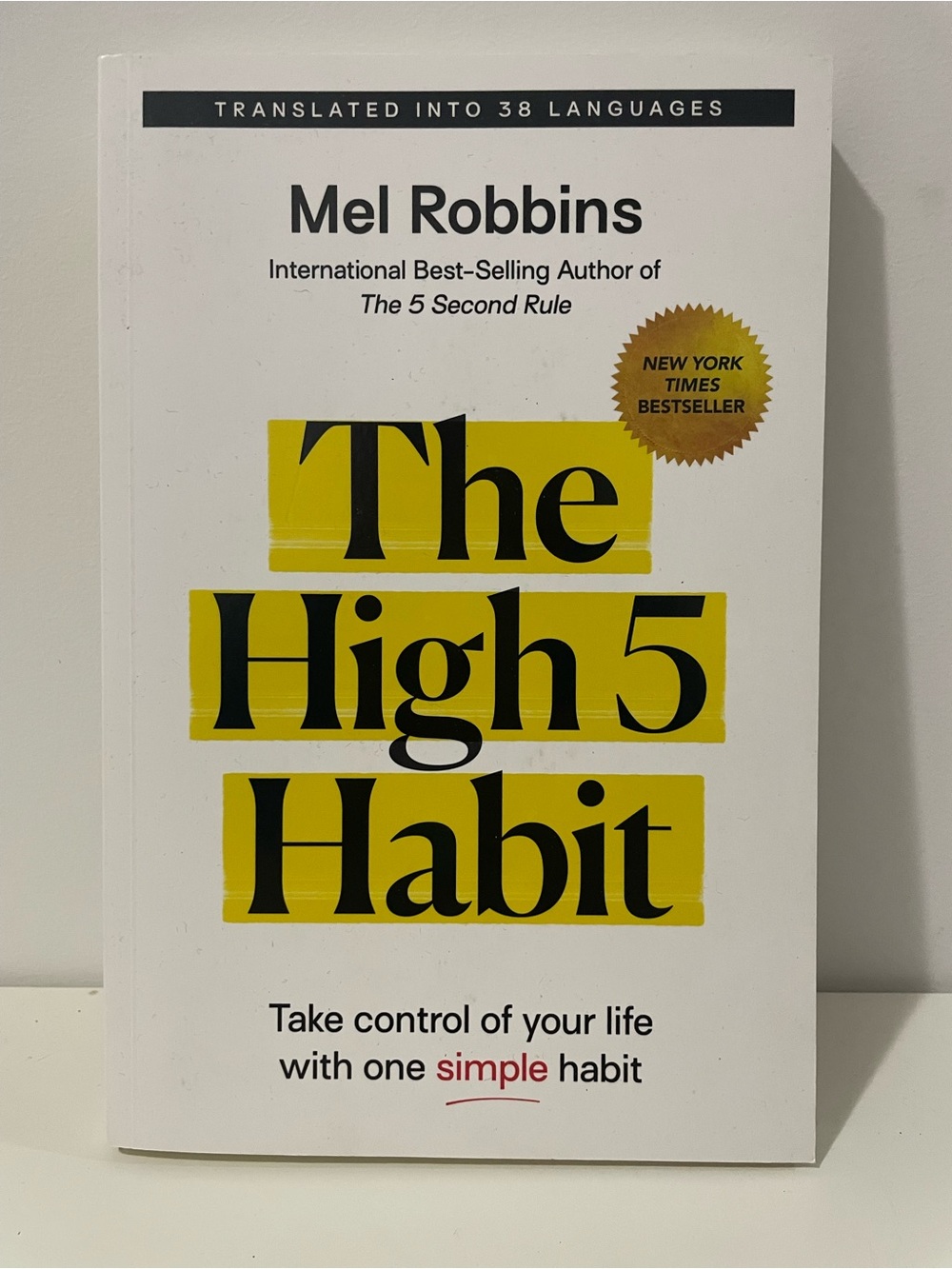 The High 5 Habit, by Mel Robbins